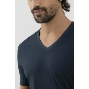 T-shirt de decote em V Mey Dry Cotton Colour image-3