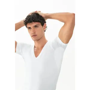 T-shirt de decote em V Mey Business Class image-3