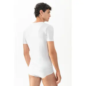 T-shirt de decote em V Mey Business Class image-2