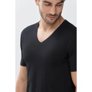 T-shirt de decote em V Mey Dry Cotton image-3