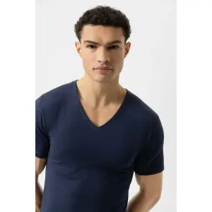 T-shirt de decote em V Mey Dry Cotton image-3