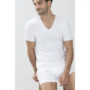 T-shirt de decote em V Mey Dry Cotton image-1