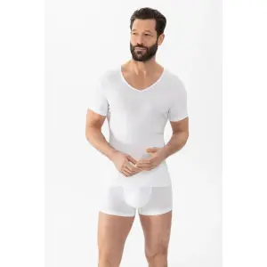 T-shirt de decote em V Mey Casual Cotton image-2