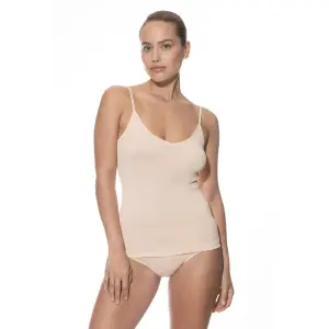 Camisola de alças spaghetti para mulher Mey Pure Sense image-0
