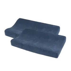 Housse de matelas à langer en tissu terry bébé Meyco Baby (x2) image-0