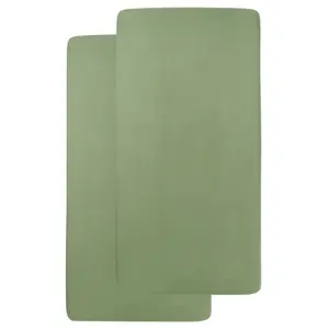 Fitted Sheet for Baby Mattress in Jersey Meyco Baby 70x140/150 cm (x2) image-0