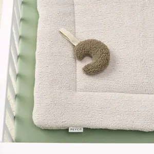 Fitted Sheet for Baby Mattress in Jersey Meyco Baby 75x95 cm image-4