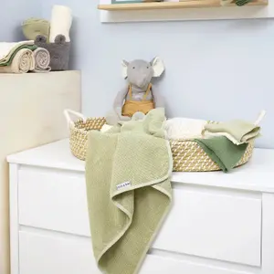 Baby bath cape Meyco Baby Popcorn image-1