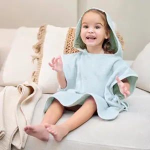 Baby bath poncho Meyco Baby Wavy image-2