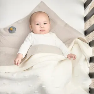 Teddy Blanket Baby Meyco Baby Knots image-3