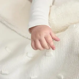 Teddy Blanket Baby Meyco Baby Knots image-4