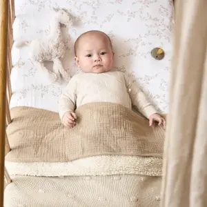 Teddy Blanket Baby Meyco Baby Knots image-4
