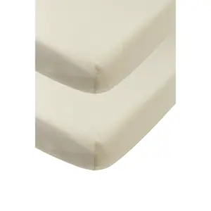 Jersey Hoeslaken voor Baby Matras Meyco Baby 70x140/150 cm (x2) image-1