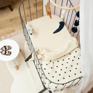 Jersey lagen til babyseng Meyco Baby 70x140/150 cm image-1