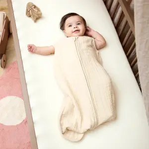 Fitted Sheet for Baby Mattress in Jersey Meyco Baby 60x120 cm image-1