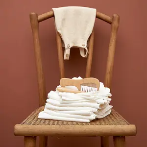 Baby muslin diaper Meyco Baby (x6) image-1