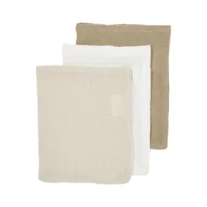 Pre-Washed Muslin Wrap Baby Meyco Baby (x3) image-0