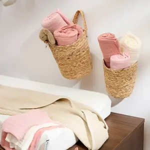 Pre-Washed Muslin Wrap Baby Meyco Baby (x3) image-1