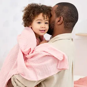 Pre-Washed Muslin Wrap Baby Meyco Baby (x2) image-1
