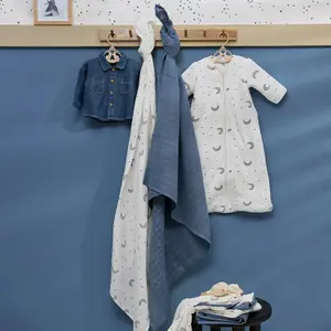Baby muslin diaper Meyco Baby (x2) image-1