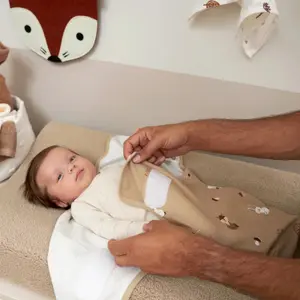 Swaddlingfilt för spädbarn Meyco Baby image-1
