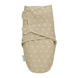 Baby Swaddling Blanket Meyco Baby Sweet Heart image-0