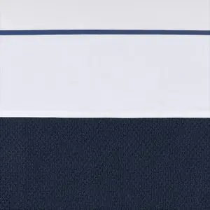 Baby Piped Fitted Sheet Meyco Baby 75x100 cm image-1