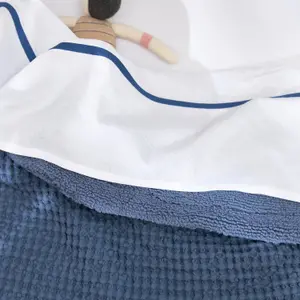 Baby Piped Fitted Sheet Meyco Baby 75x100 cm image-4