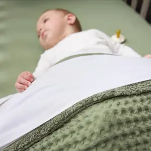 Baby Piped Fitted Sheet Meyco Baby 75x100 cm image-4