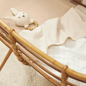 Cot Sheet Baby Meyco Baby Plume 75x100 cm image-2