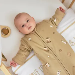 Baby Jersey Sleeping Bag with Detachable Sleeves Meyco Baby Interlock image-4