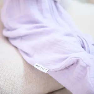 Pre-washed Muslin Sleeping Bag Baby Meyco Baby image-3