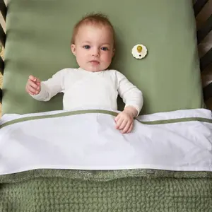 Teddy Baby Waffle Fabric Blanket Meyco Baby image-3