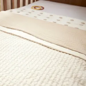 Waffle Cotton Baby Blanket Meyco Baby image-3