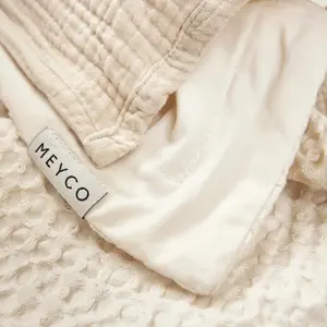 Waffle Cotton Baby Blanket Meyco Baby image-4
