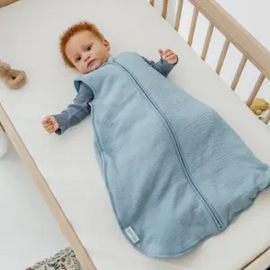 Pre-washed Muslin Double Layer Baby Sleeping Bag Meyco Baby image-2