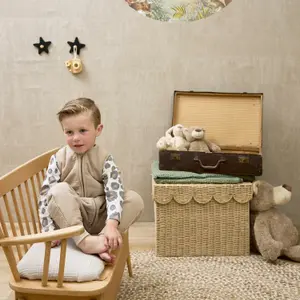 Pre-washed Muslin Lined Baby Sleeping Bag Meyco Baby image-3