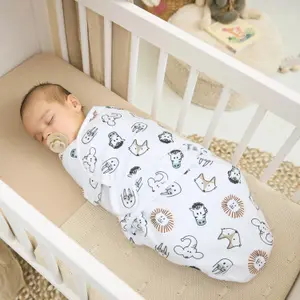 Double Layer Swaddle Blanket for Baby Meyco Baby image-1