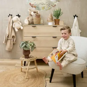 Padded Jersey Baby Sleep Sack Meyco Baby Interlock image-1
