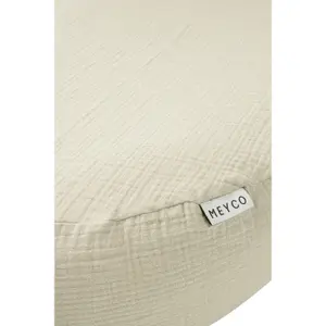 Prewashed Muslin Nursing Pillow Cover Baby Meyco Baby image-4