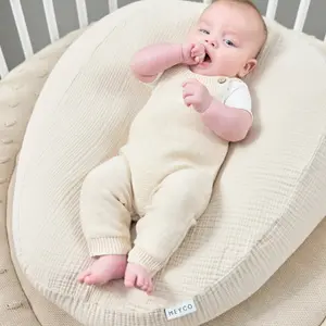 Prewashed Muslin Nursing Pillow Cover Baby Meyco Baby image-3