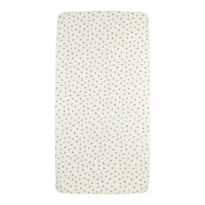 Drap housse pour matelas imprimé bébé Meyco Baby 70x140/150 cm image-0
