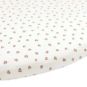 Drap housse pour matelas rond imprimé bébé Meyco Baby 90/95 cm image-1