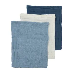 Pre-Washed Muslin Wrap Baby Meyco Baby (x3) image-0