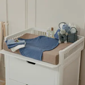 Pre-Washed Muslin Wrap Baby Meyco Baby (x3) image-2
