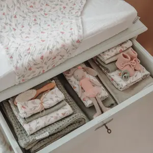 Pre-Washed Muslin Wrap Baby Meyco Baby (x2) image-1