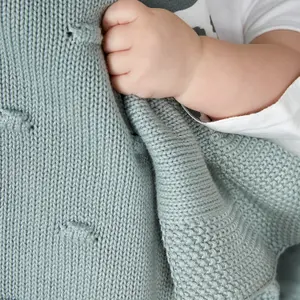 Baby Blanket Meyco Baby Knots image-2