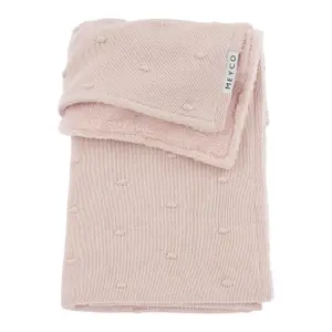 Teddy Blanket Baby Meyco Baby Mini Knots image-0