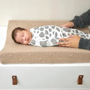 Baby changing mat cover Meyco Baby Mini Knots image-2