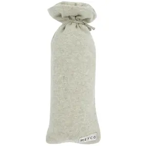 Baby Knitted Hot Water Bottle Cover Meyco Baby Basic image-0